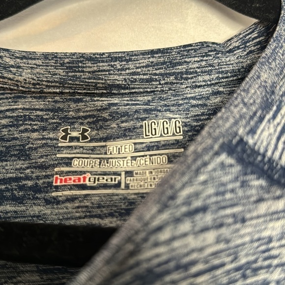 UNDER ARMOUR GREEN/GREY LOGO LONG SLEEVE (L) - Picture 5 of 6